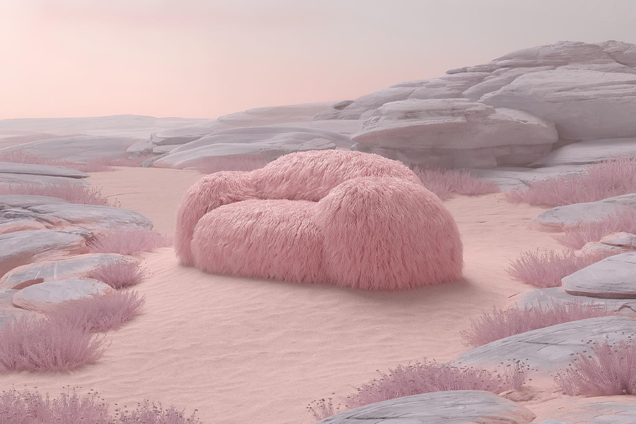 childrens pink sofa