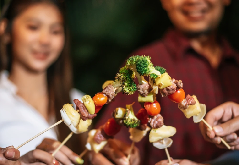 outdoor electric barbecue grill